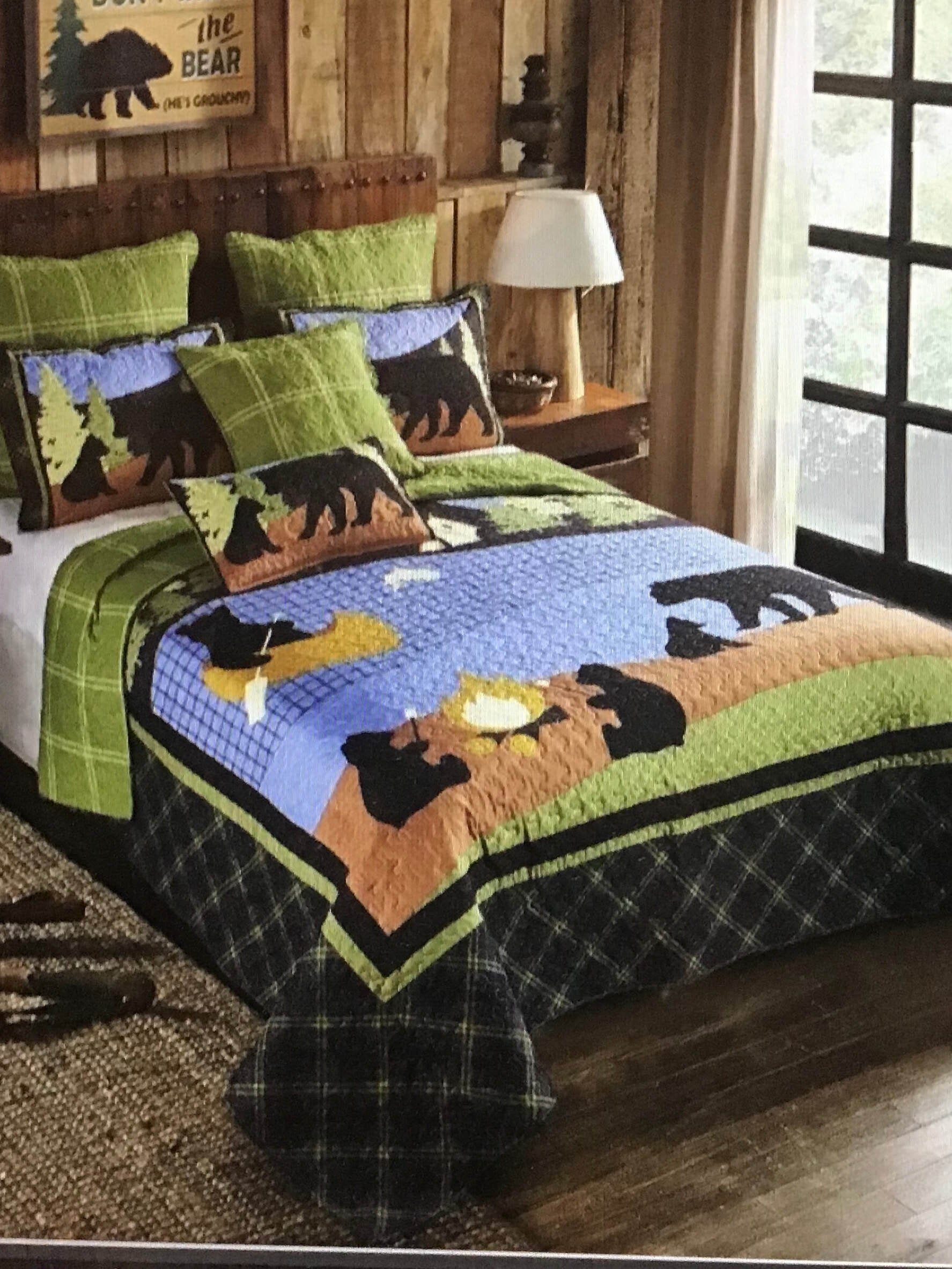Bear Lake, Cabin Décor, Lodge Décor, Rustic Décor, Home Décor, Lake